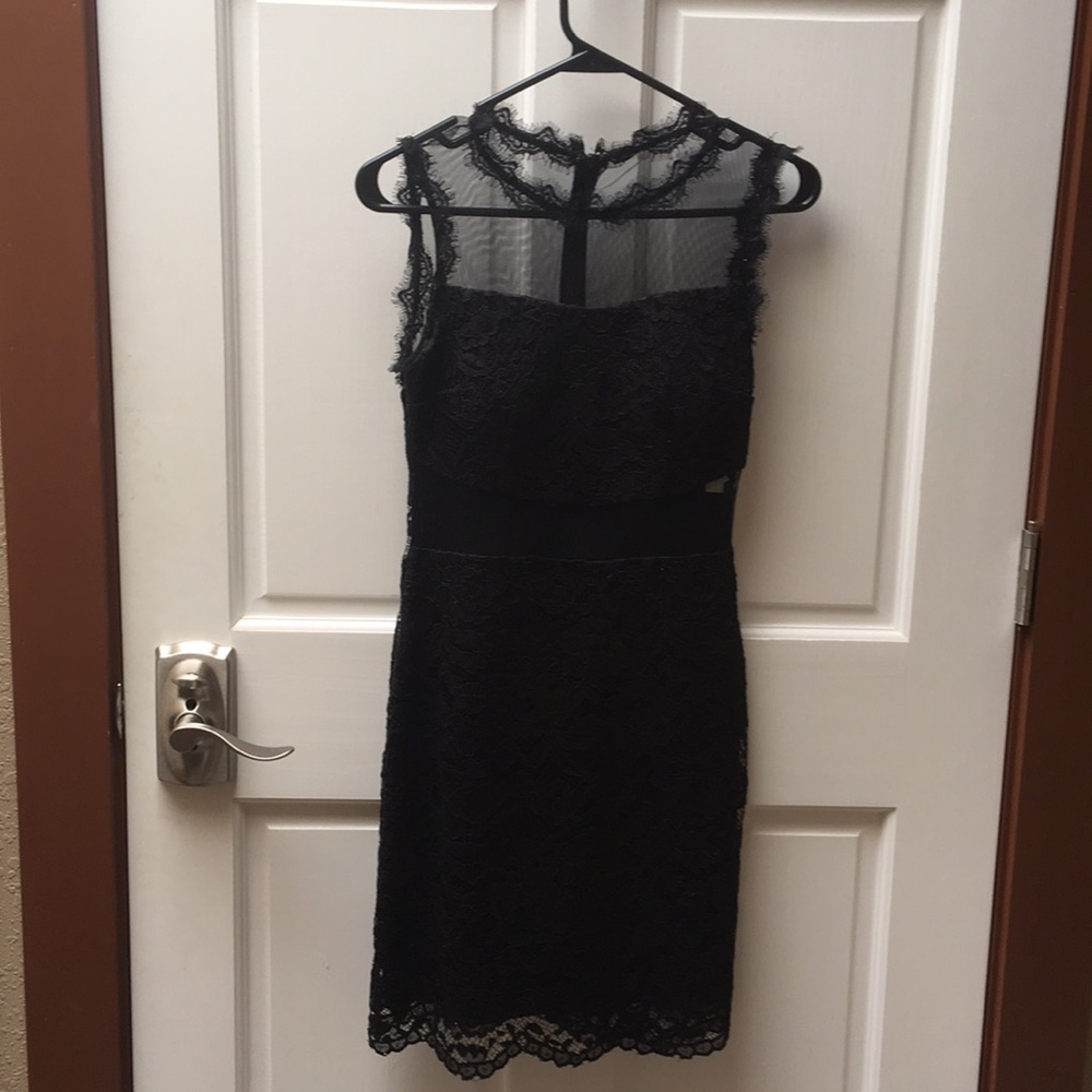 Lacey Tight Black Formal Dress